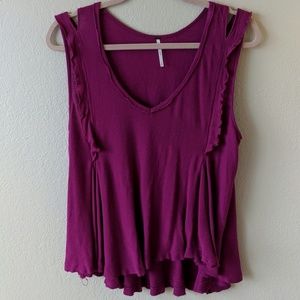 Fun flowy Free People Tank!